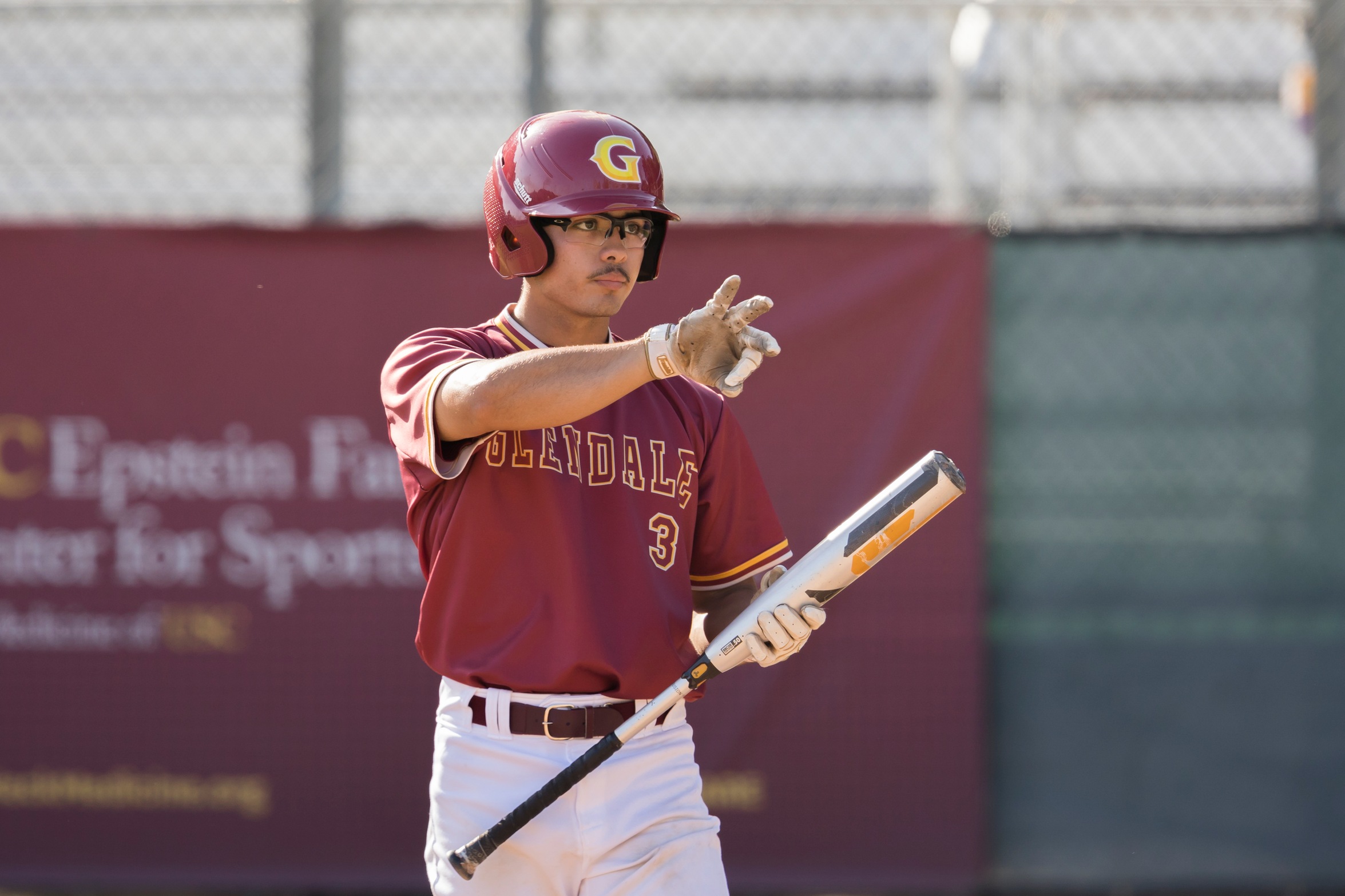Glendale rallies for two runs in the ninth inning to beat L.A. Mission 3-2 March 22; Improves to 7-0 in WSC South and 18-5 overall.