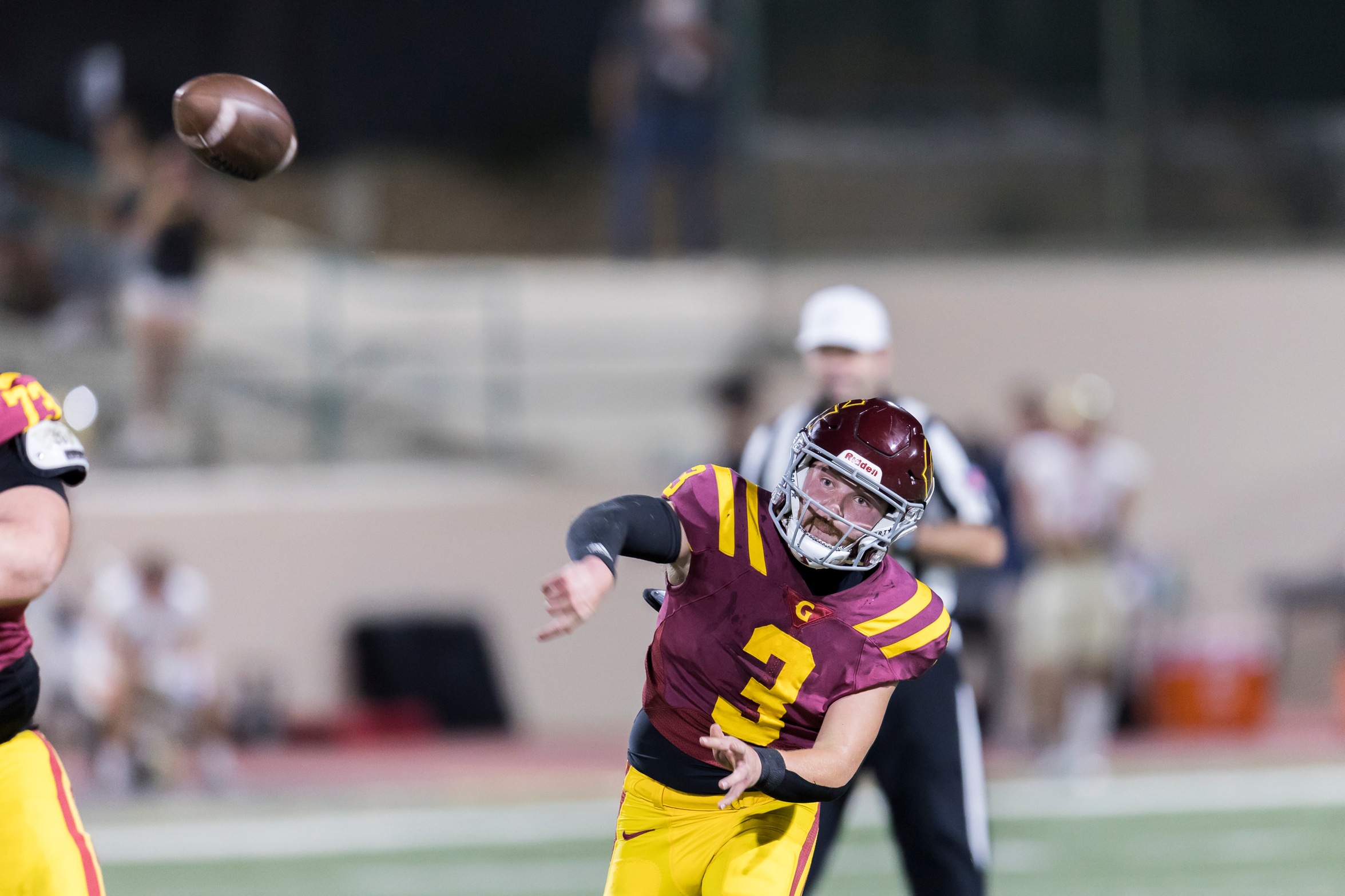 Glendale falls to College of the Desert 54-50; Nick Garcia had seven TDs, six passing & one rushing