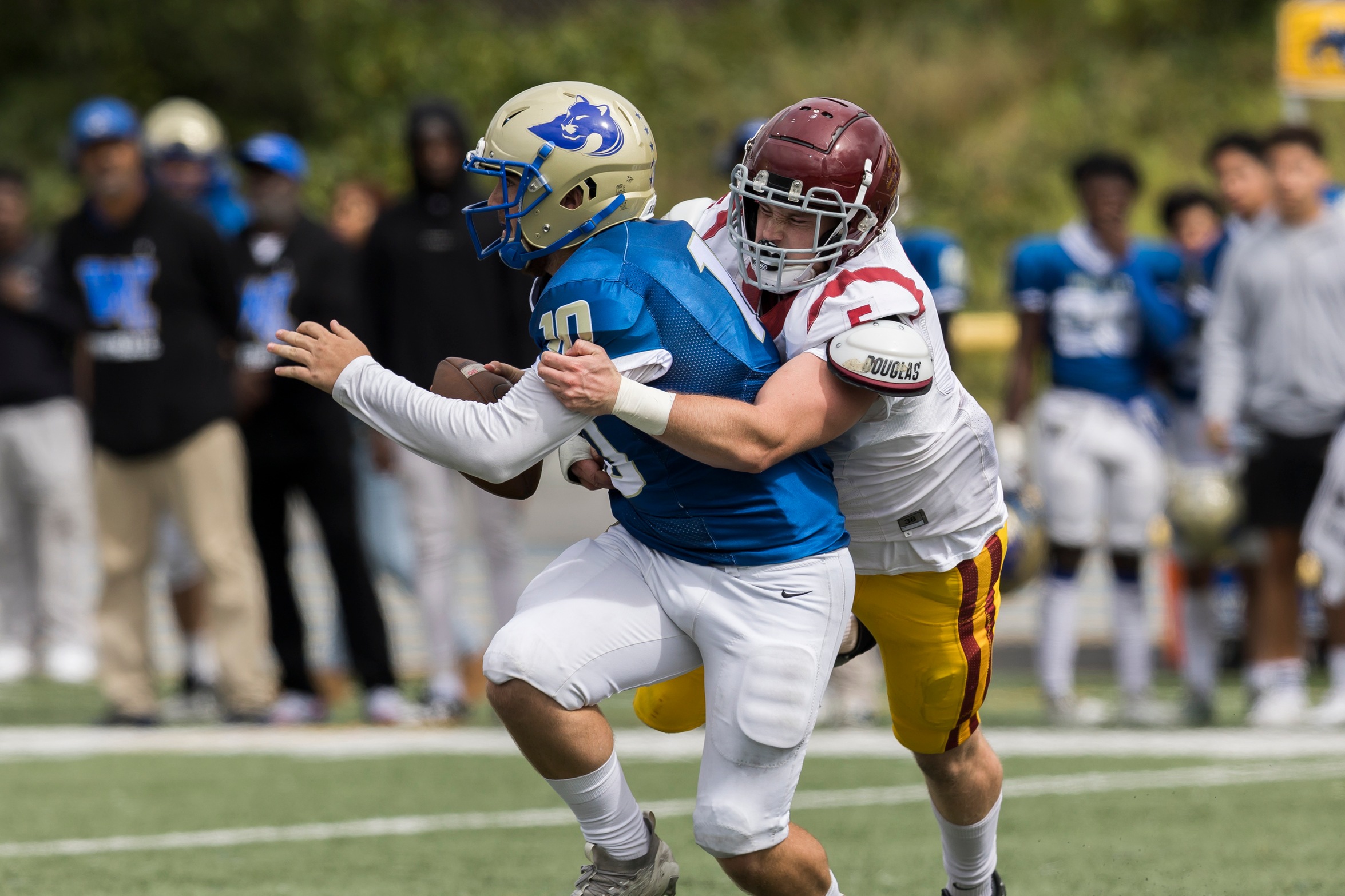 GCC Football beat West LA 37-29; Charlie Stewart named SCFA Defensive Player of the Week