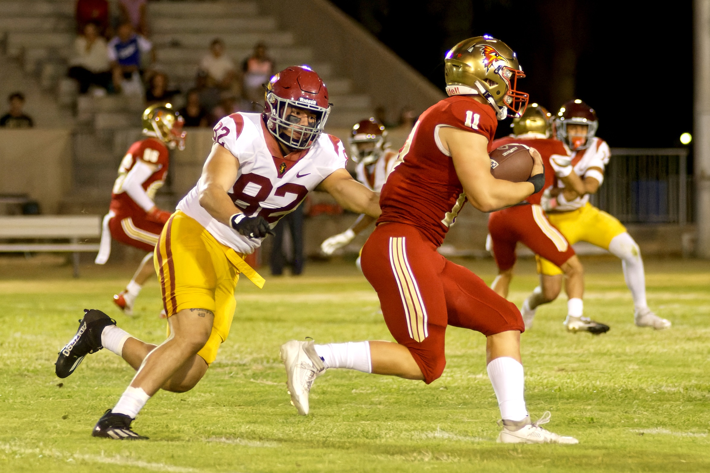 GCC Football wins third straight game to improve to 4-1, 42-7 over College of the Desert Oct. 12