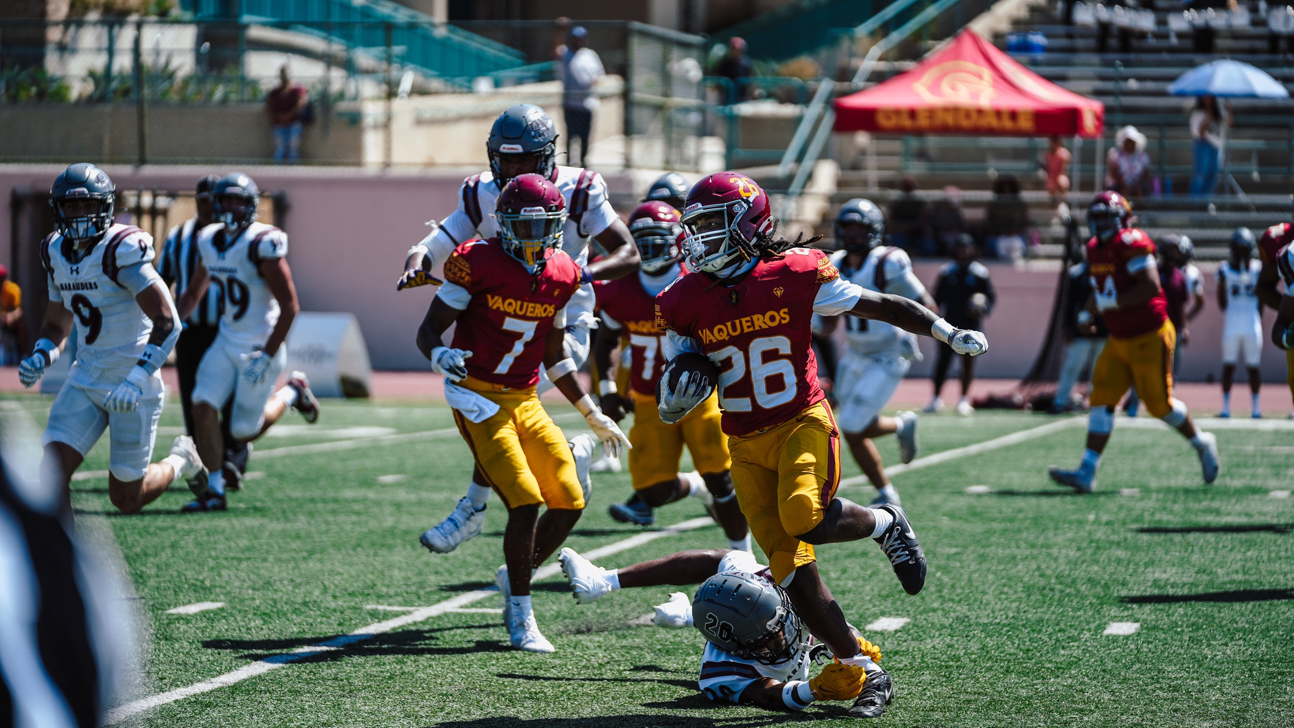 Vaqueros Light Up the Scoreboard but Fall Short Against Antelope Valley in Thrilling Matchup