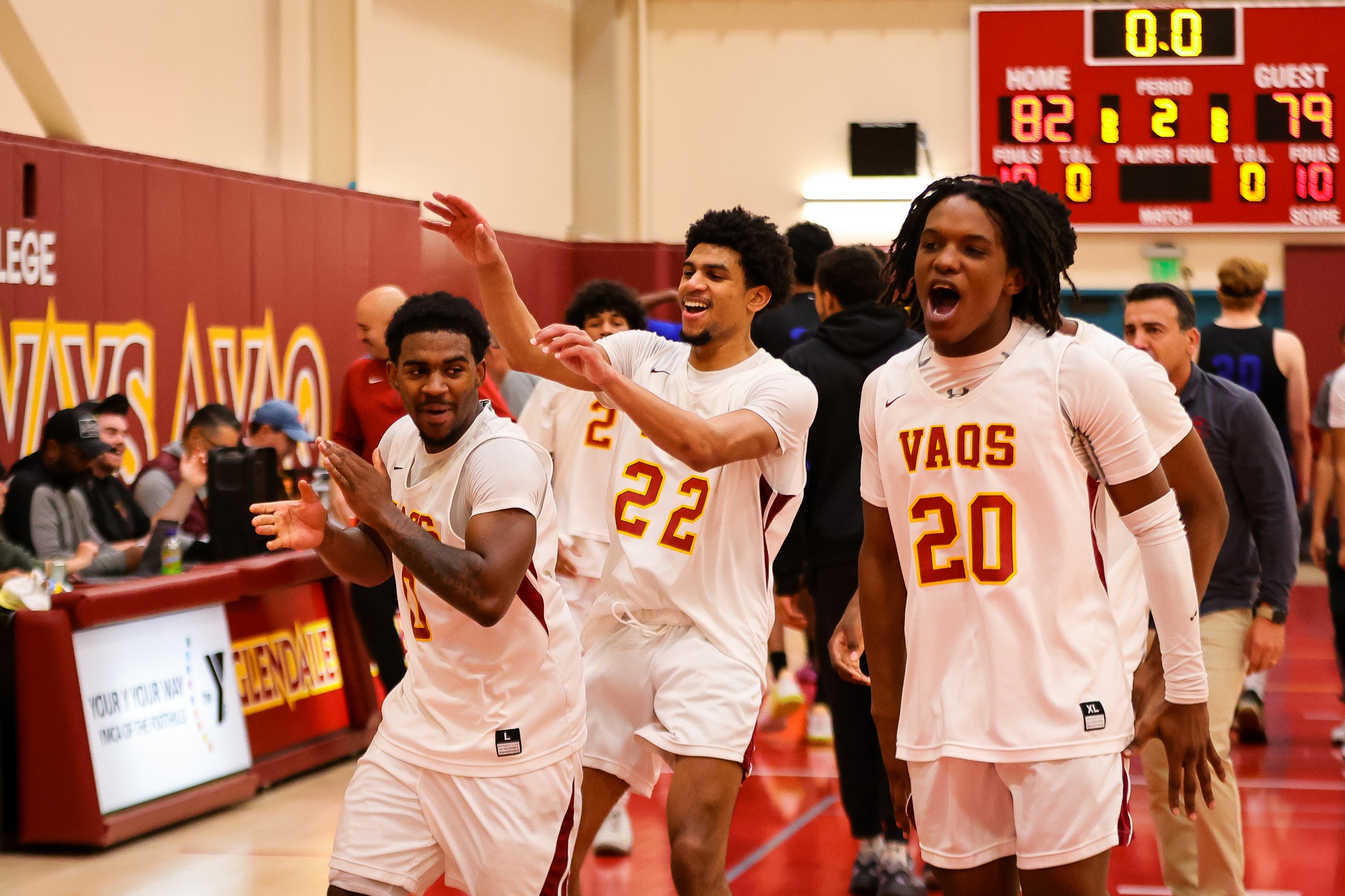 Tyson Jackson scores 29 points to help lead GCC Men's Basketball to 82-79 overtime win over Santa Monica City College Feb. 8