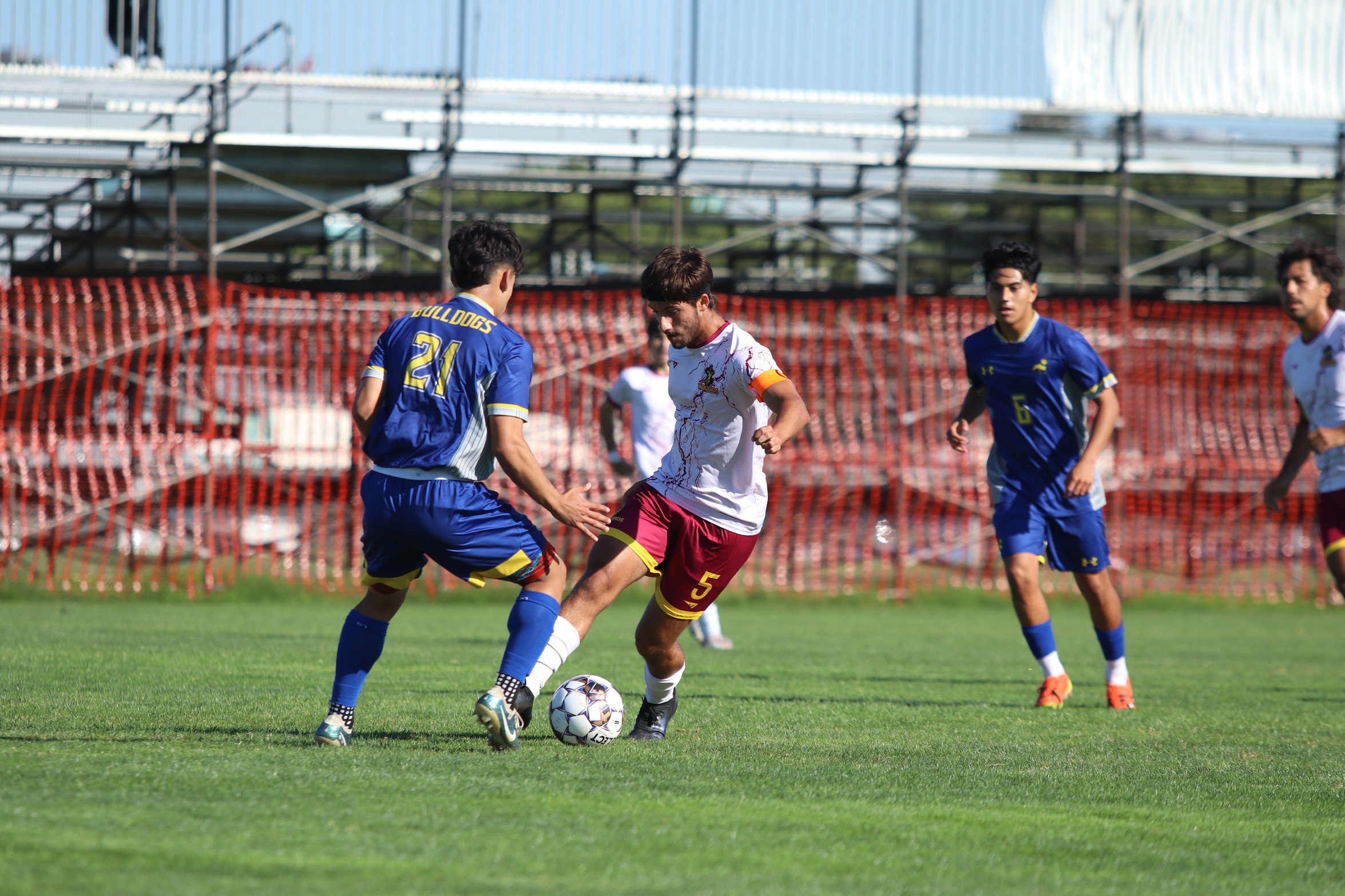 GCC Men's Soccer falls to Allan Hancock 4-2 in a non-conference road game Friday Sept. 27