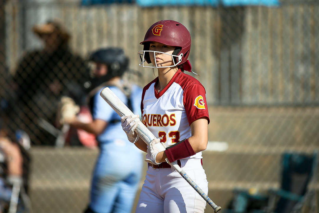 Savannah Alvarez homers and doubles in 17-0 GCC Softball win at Santa Monica Feb. 29