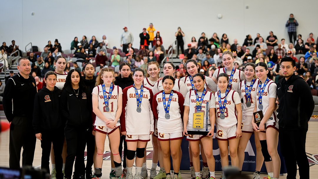 GCC WBB falls to Orange Coast 71-60 in State Championship game March 17; achieves school record with 30-3 record, 25 straight wins and four wins in state playoffs