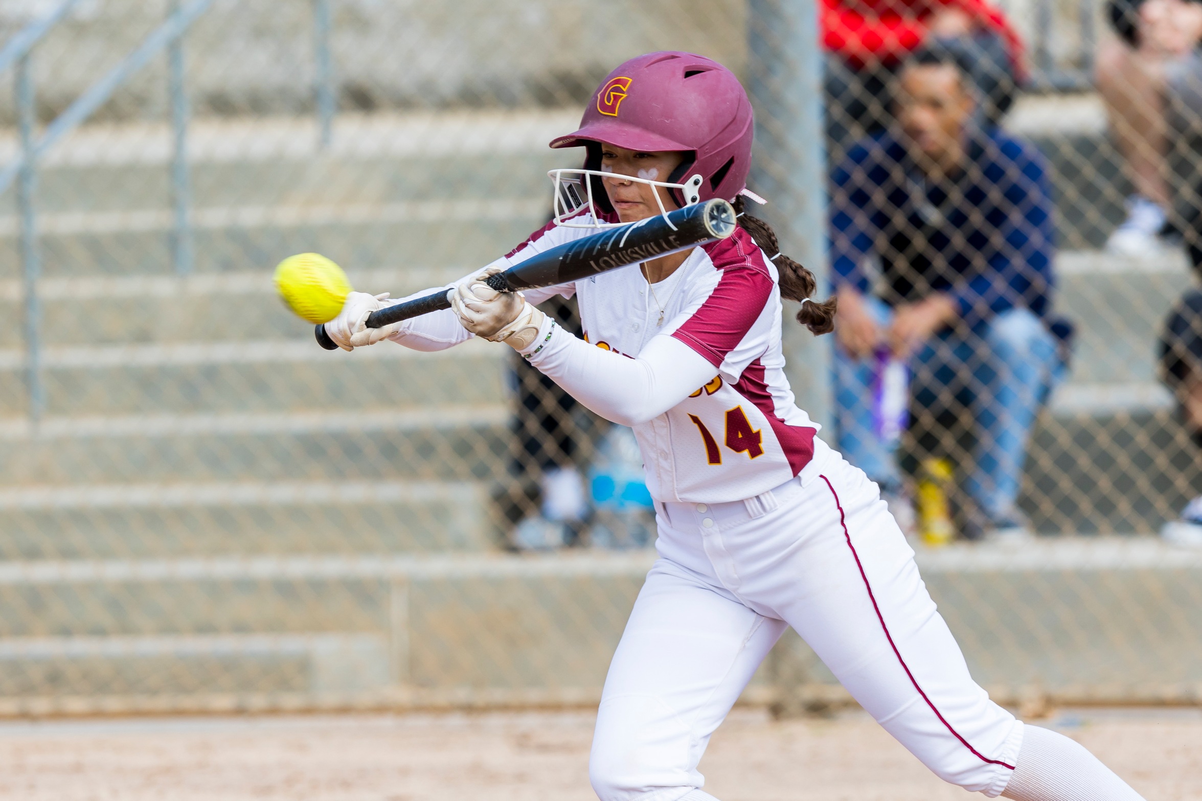 GCC Women's Softball starts fast to beat San Bernardino Valley College 6-3 March 4