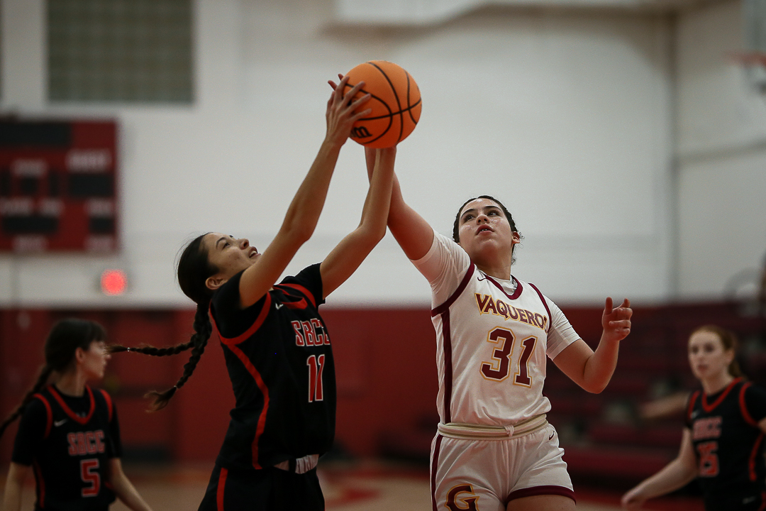 GCC Women's Basketball beats Santa Monica 95-48 Feb. 3 to improve to 8-0 in WSC South and 20-2 overall; have won 15 straight games