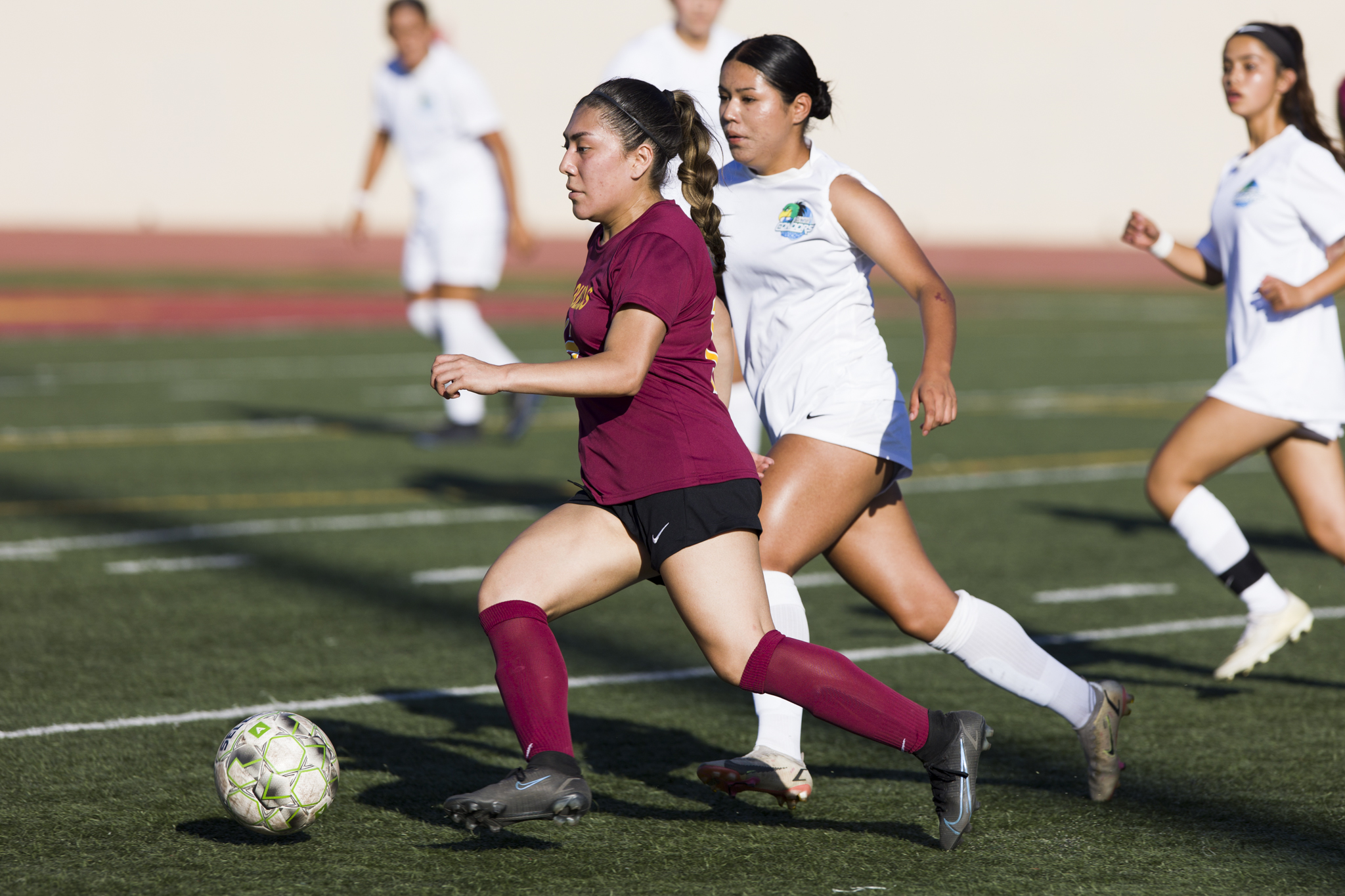 GCC Women's Soccer stays unbeaten with 3-0 win over Oxnard College; Luisa Hilario nets two goals as Lady Vaqs improve to 2-0