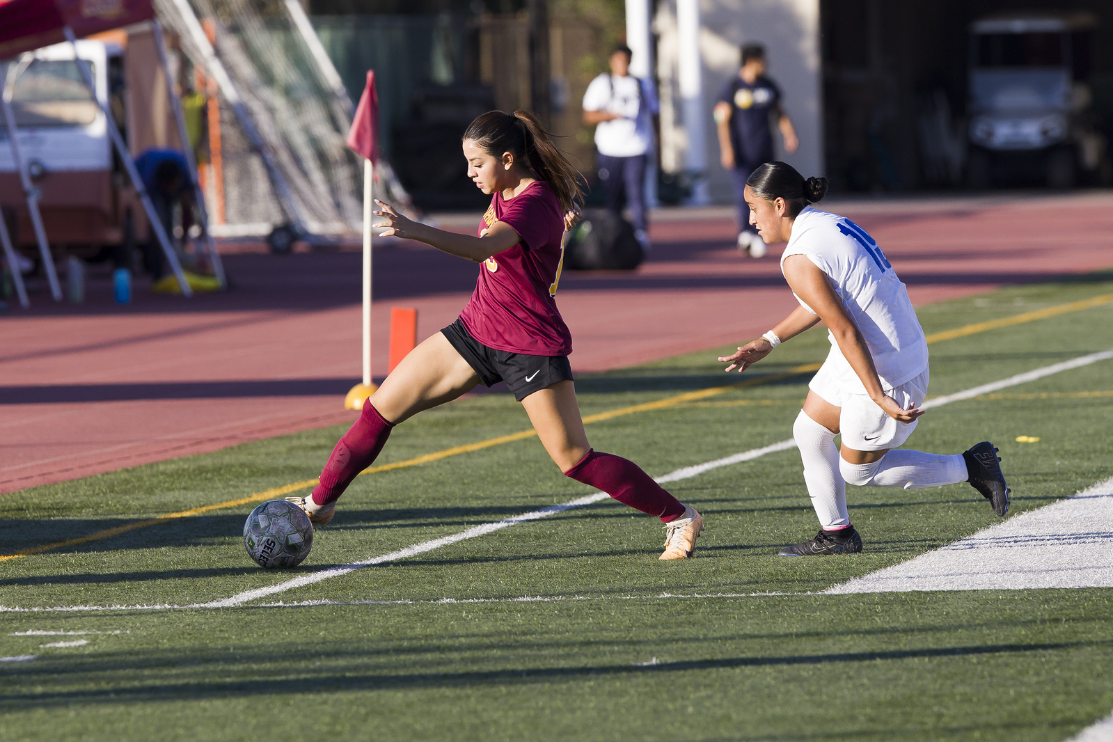 GCC Women's Soccer beats L. A. Valley College 1-0 Oct. 11; are now 5-4-2 overall and 1-2-1 in WSC play.