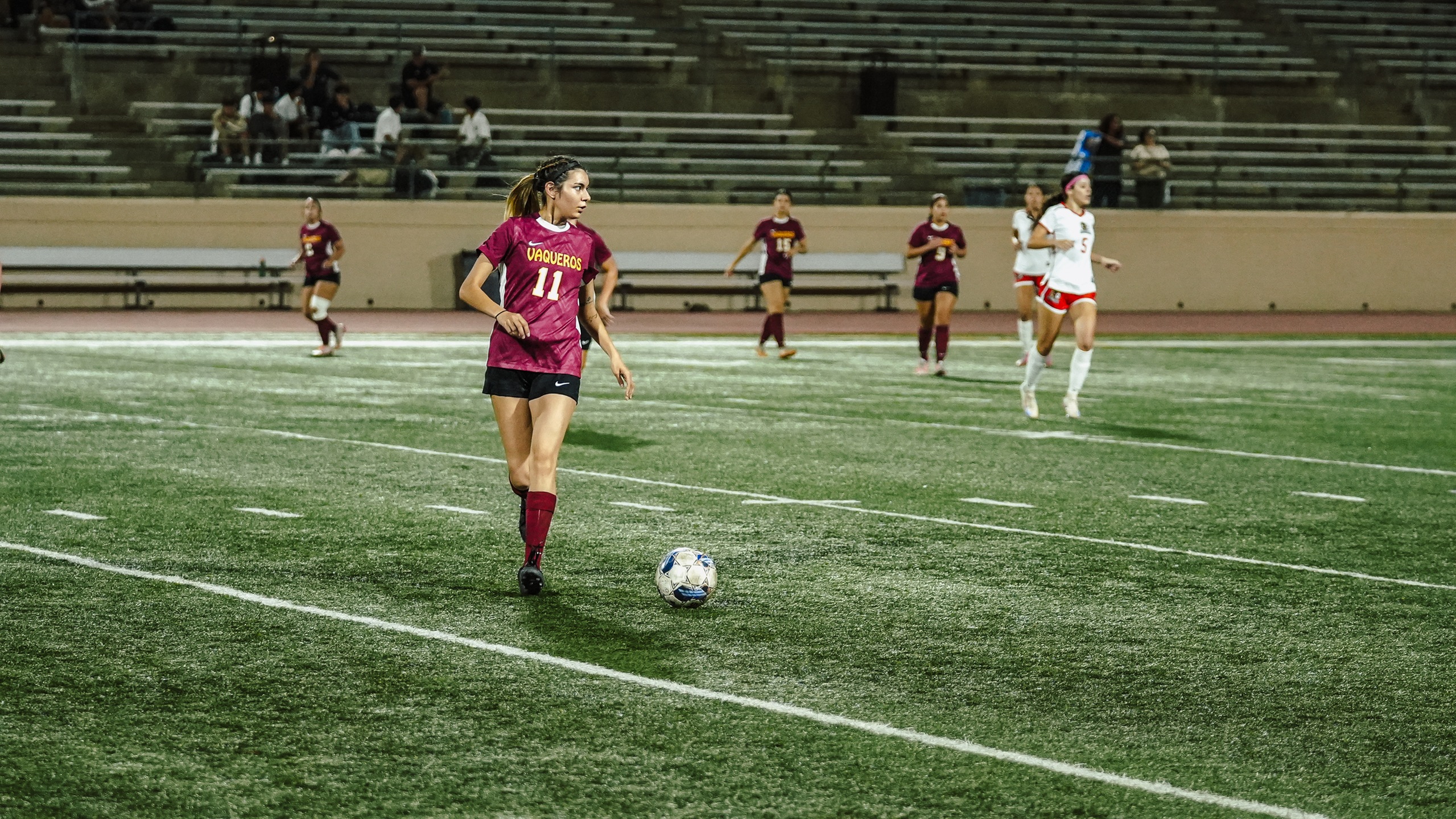 Vaqueros Battle Hard in Road Match at Bakersfield